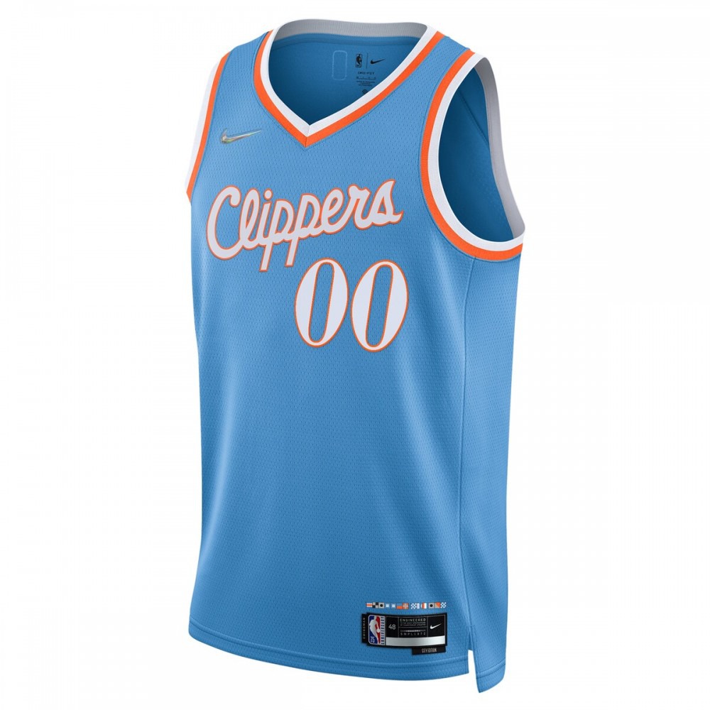 LA Clippers 2021/22 Swingman Custom Jersey - City Edition - Light Blue-Pro Kit Vault | Brand New 26/27 Sports Jerseys